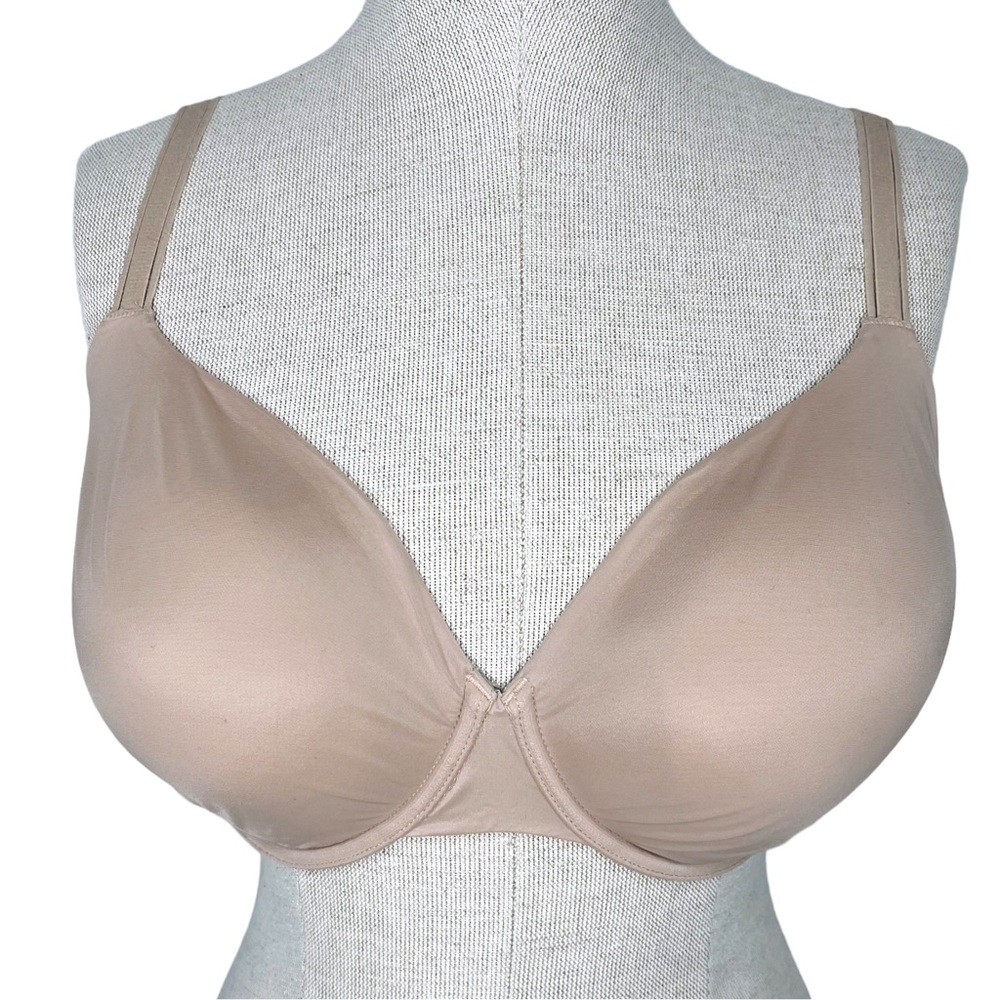 Victoria’s Secret Bare Angelight Full Coverage Bra sz 34DDD * Lined Perfect Nude